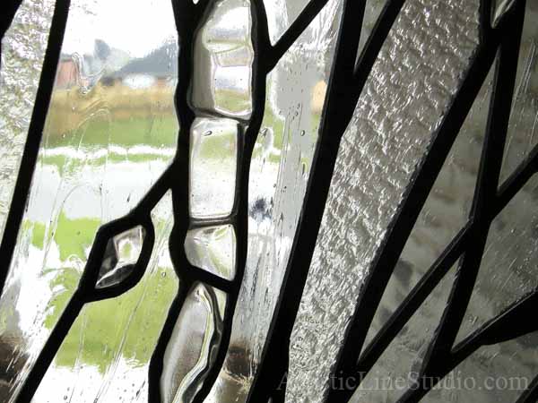 leaded glass doorlights